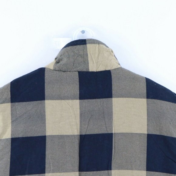 Vintage Multicolor Flannel Puffer Vest Jacket - Picture 7 of 7